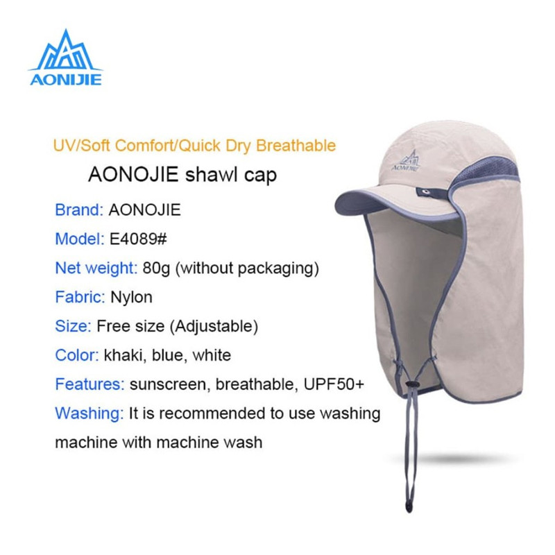 Outdoor UV Proof Hat foto 2