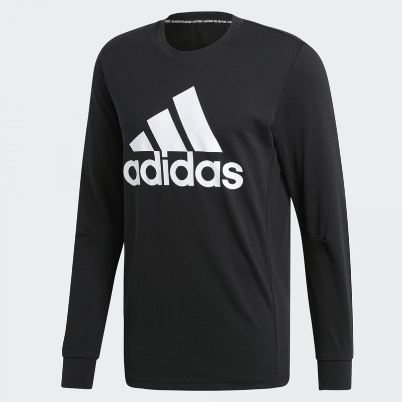 Baju Sneakers Adidas Sweatshirt Must Haves Badge Of Sport Black