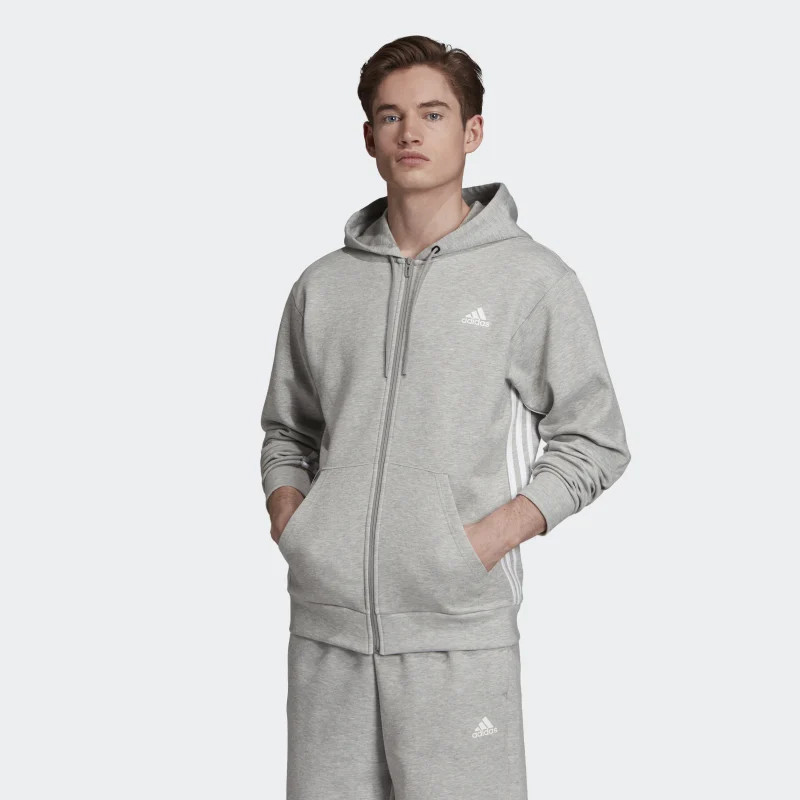 BAJU TRAINING ADIDAS Must Have 3-Stripes Full Zip Hoodie
