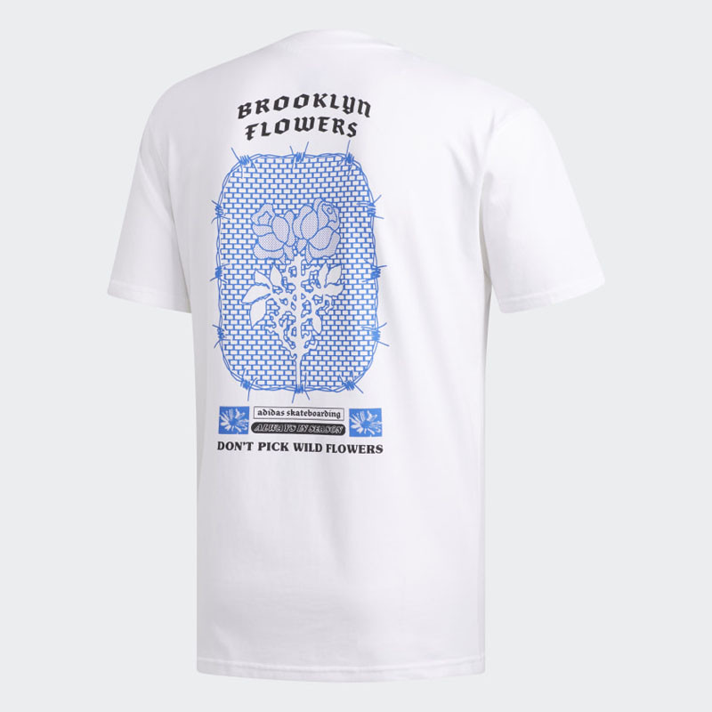 BAJU SNEAKERS ADIDAS Originals Bk Flowers Tee