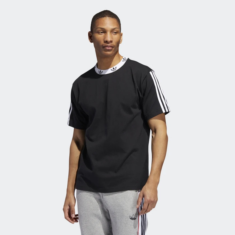 Originals Trefoil Ribbed Tee foto 3