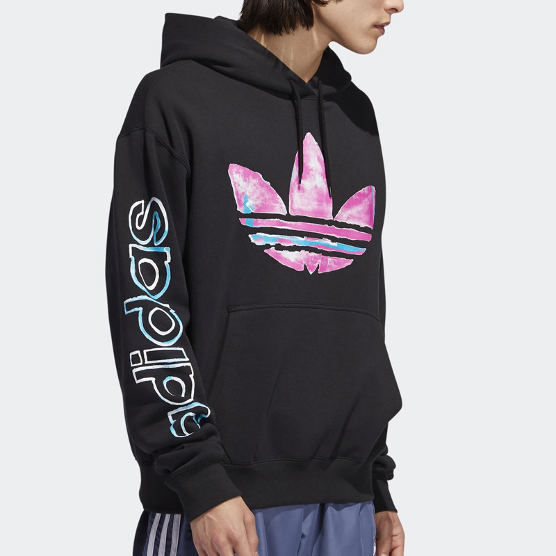 Originals Watercolor Trefoil Hoodie foto 3