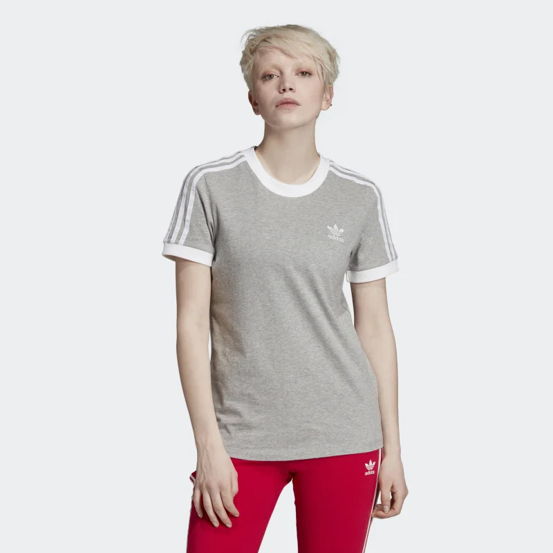 BAJU TRAINING ADIDAS Wmns 3-Stripes Tee