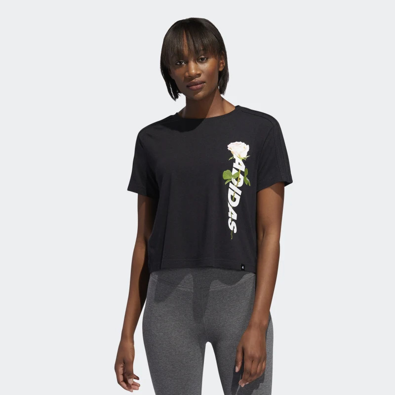 BAJU TRAINING ADIDAS Wmns Floral Tee