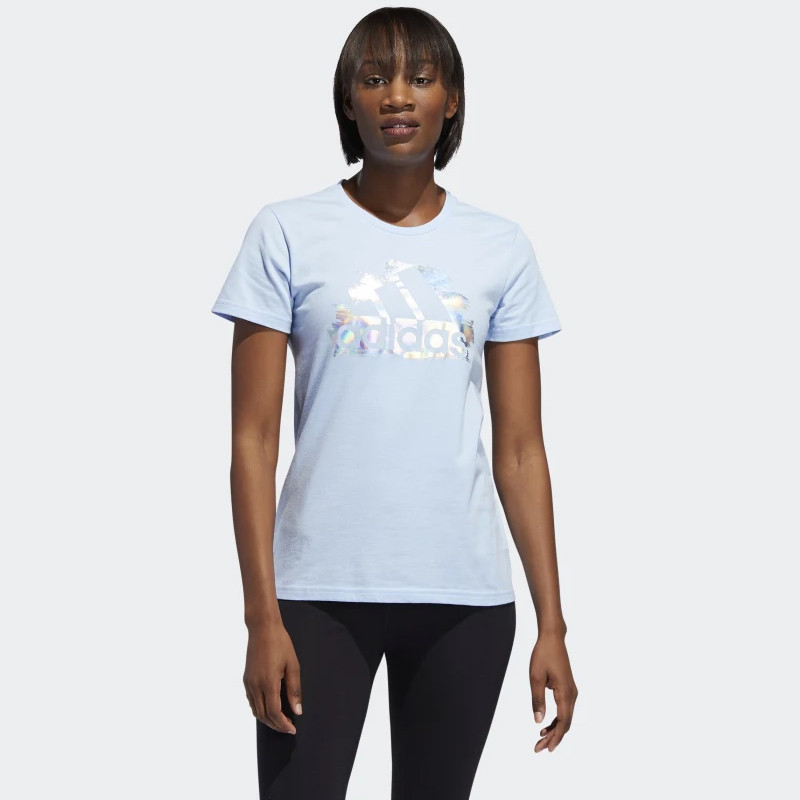 BAJU SNEAKERS ADIDAS Wmns I See U Badge Of Sport Tee
