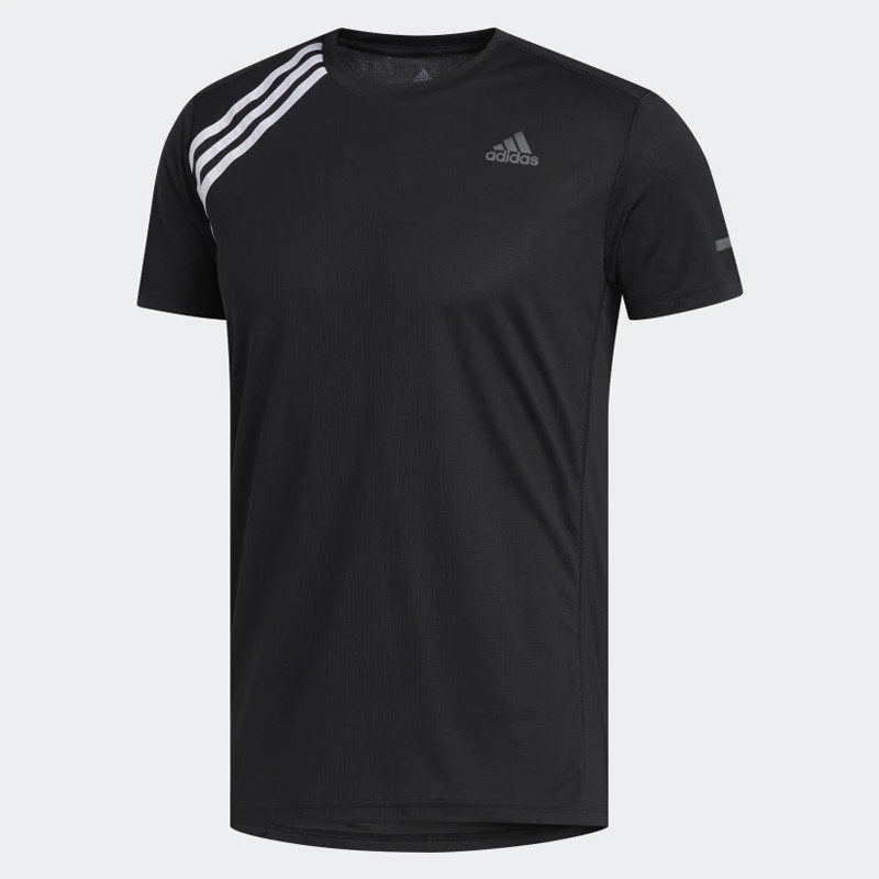 BAJU LARI ADIDAS Run It 3-Stripes Tee