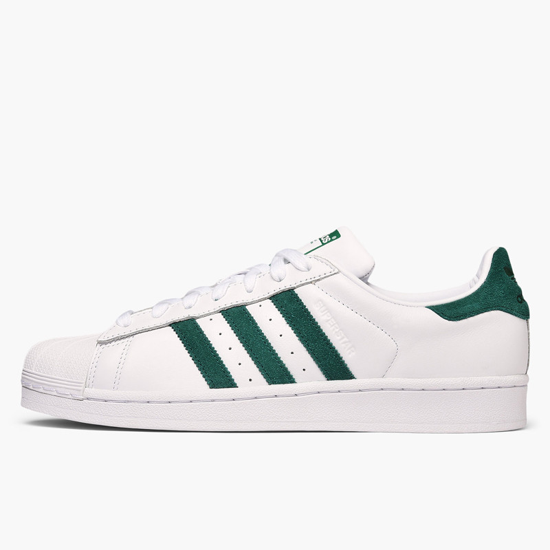 Sepatu Sneakers Adidas Superstar White Green