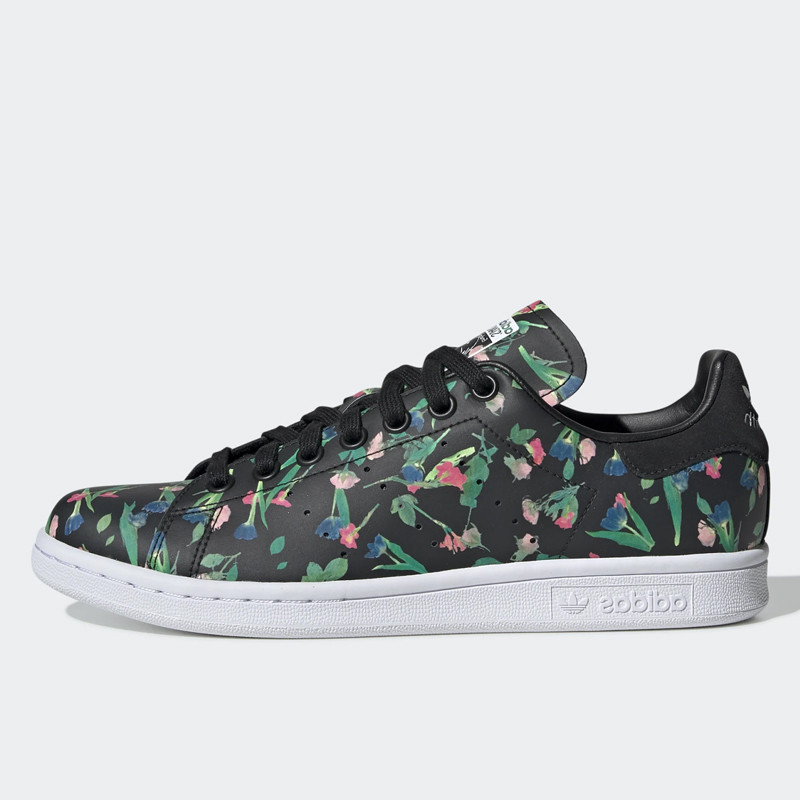 Floral Print Originals Women's Stan Smith Floral White Sepatu