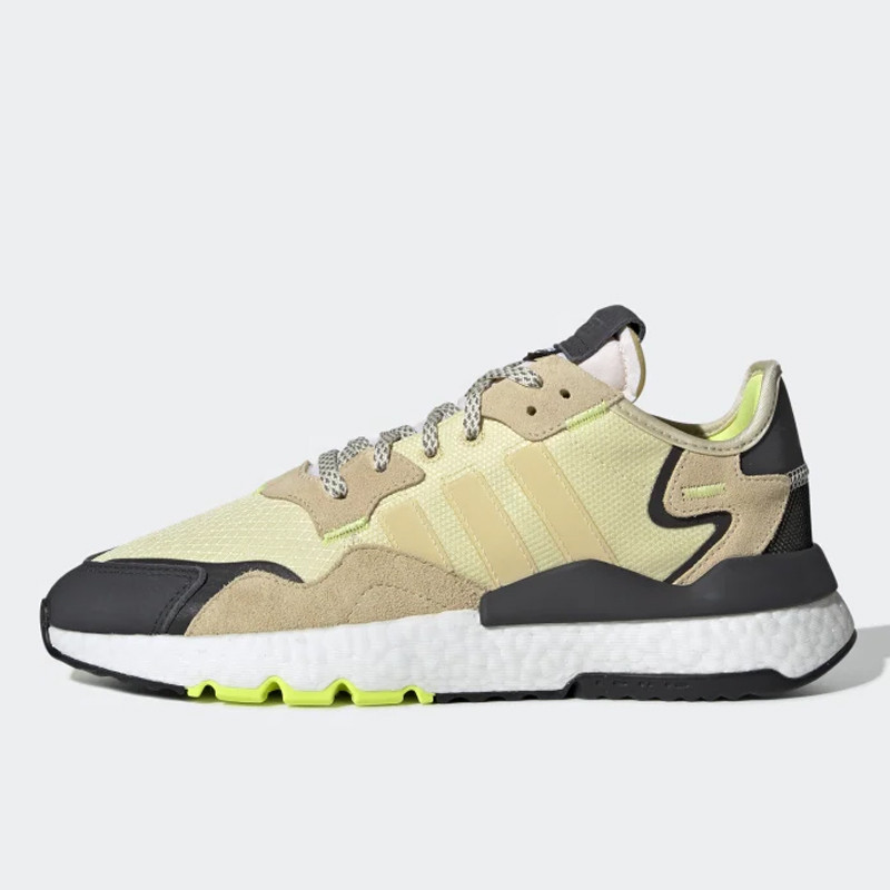 Sepatu Sneakers Adidas Nite Jogger Easy Yellow