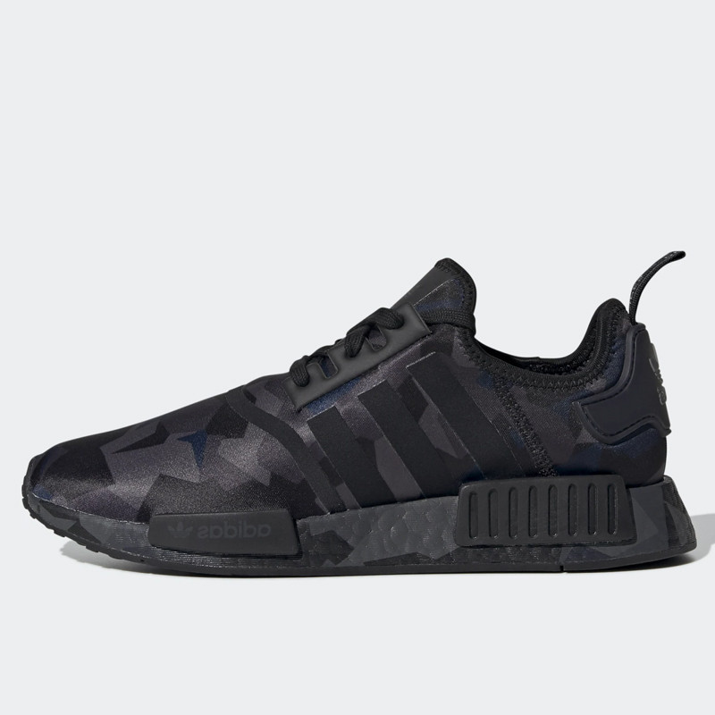 Sepatu Tenis Nmd_r1 Primeblue Nmd Black And Grey Adidas Originals