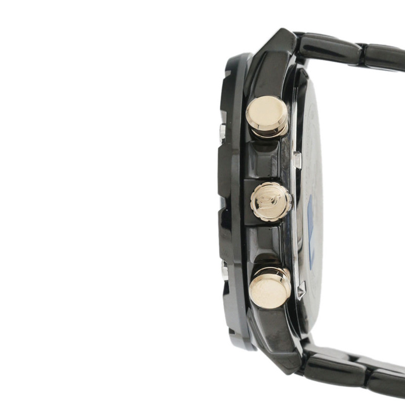 JAM TANGAN  CASIO Edifice Chronograph Black Dial Watch