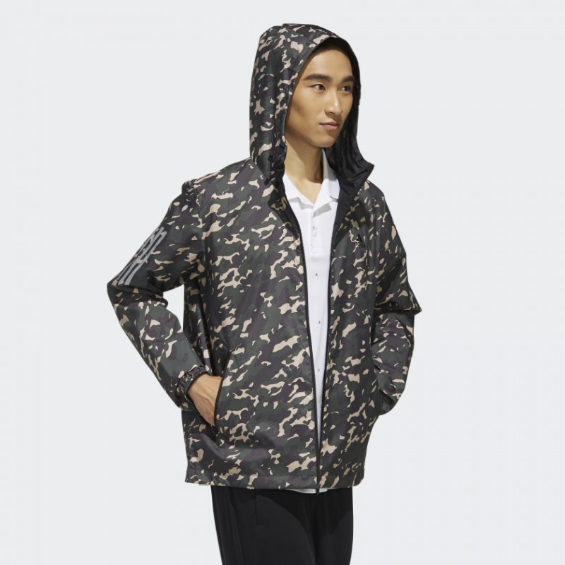BAJU SNEAKERS ADIDAS Camouflage Windbreaker Jacket