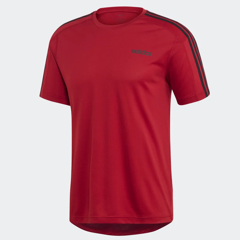 BAJU TRAINING ADIDAS Design 2 Move 3-Stripes Tee