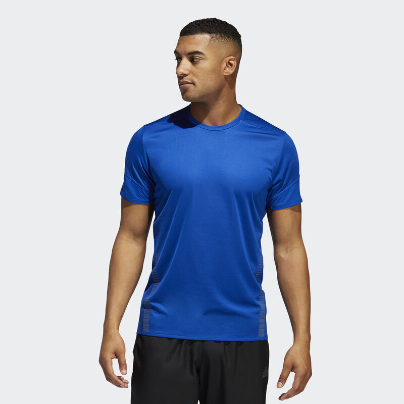 BAJU LARI ADIDAS 25 7 Rise Up N Run Parley Tee