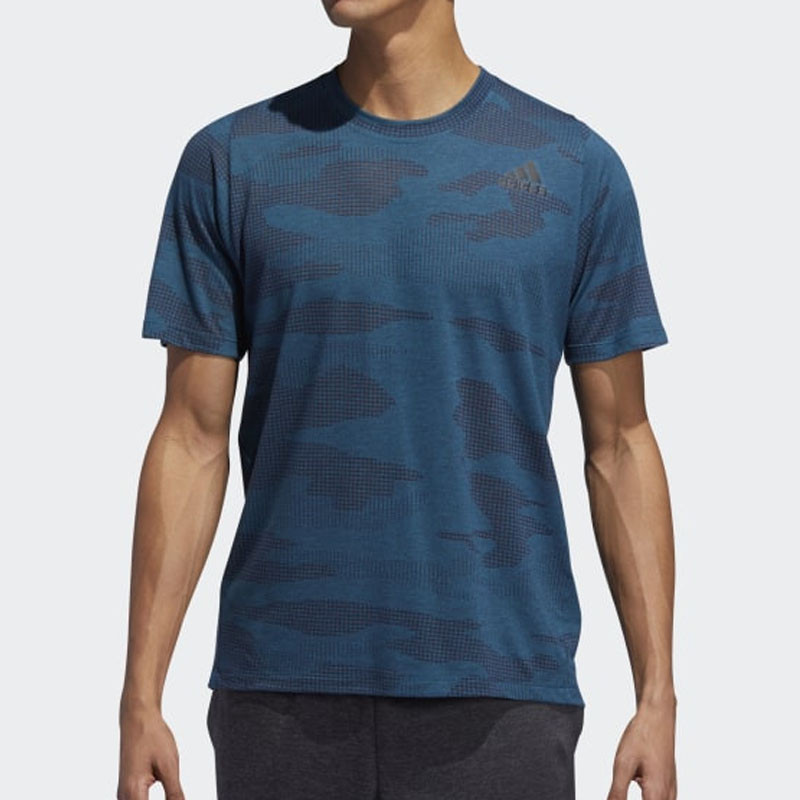 BAJU TRAINING ADIDAS Freelift Camo Burnout Tee