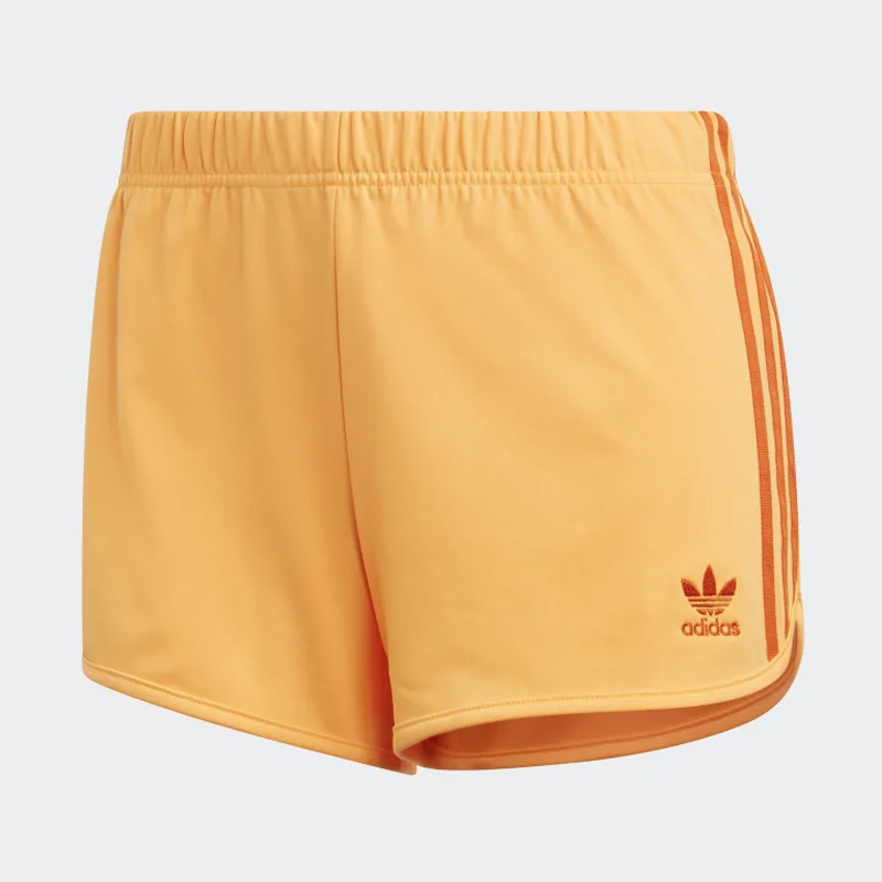 Celana Sneakers Adidas Wmns 3-stripes Shorts Flash Orange