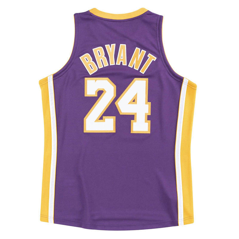 BAJU BASKET MITCHELL N NESS Los Angeles Lakers Road Finals 2008-09 Kobe Bryant Authentic Jersey