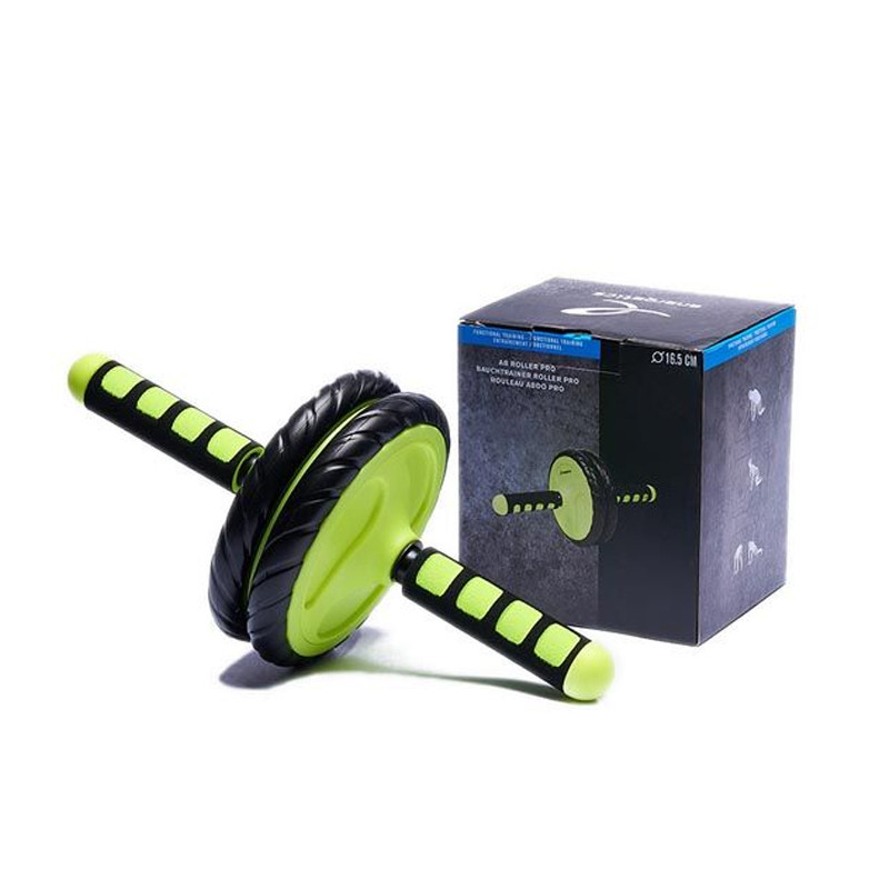 Peralatan Training Energetics Ab Roller Pro Black Yellow
