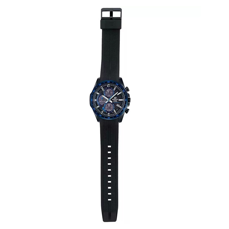 JAM TANGAN  CASIO Edifice Solar Powered Chronograph Rubber Strap