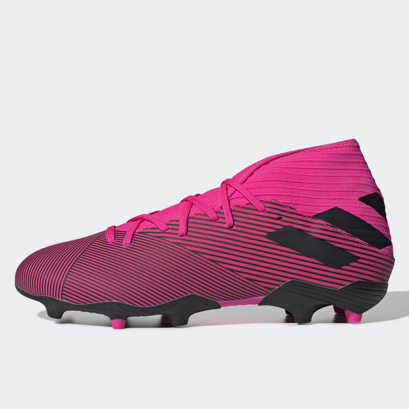 Sepatu Football Adidas Nemeziz Firm Ground Shock Pink