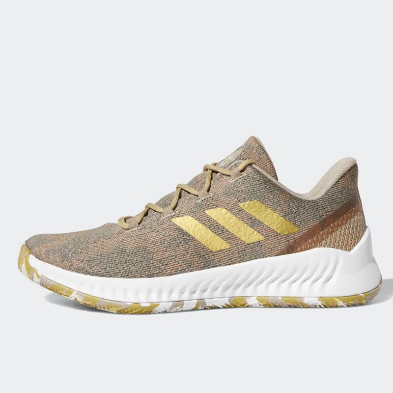 Sepatu Basket Adidas Harden Bte X Metallic Gold