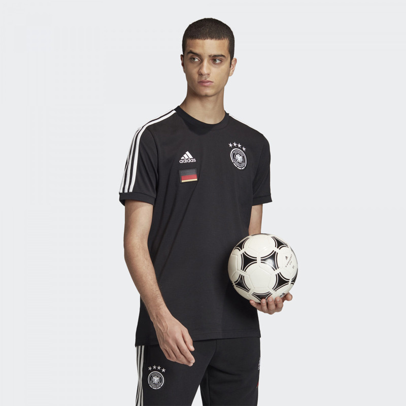 BAJU FOOTBALL ADIDAS Germany 3-Stripes Tee