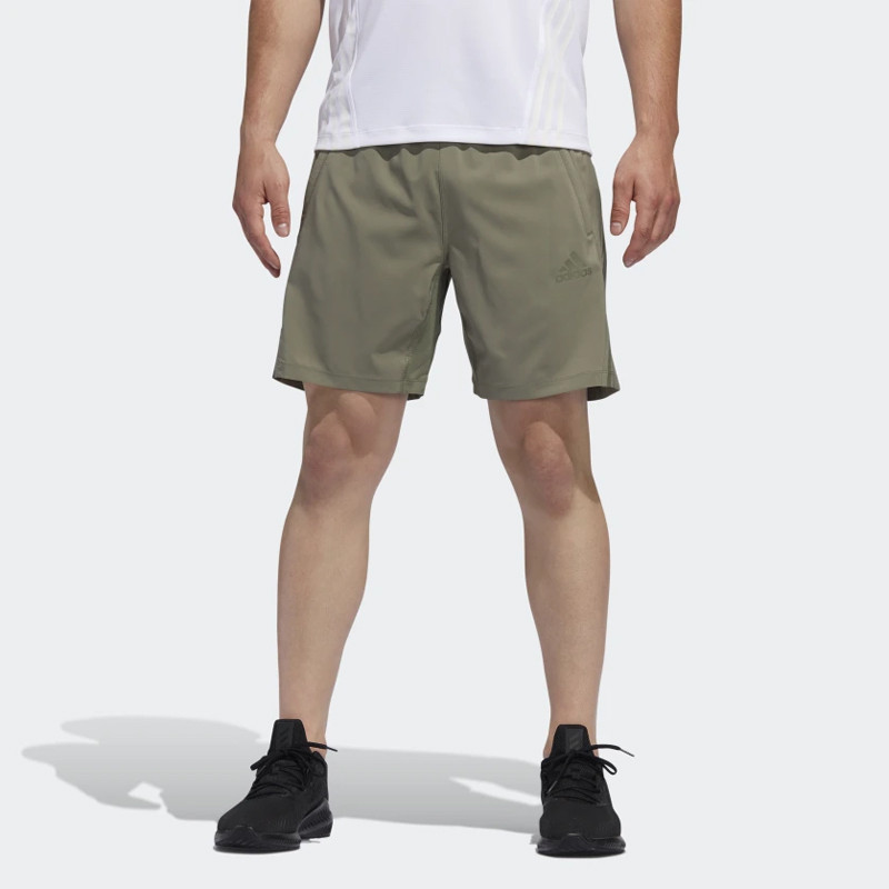 CELANA TRAINING ADIDAS Aeroready 3-Stripes 8 Inch Shorts