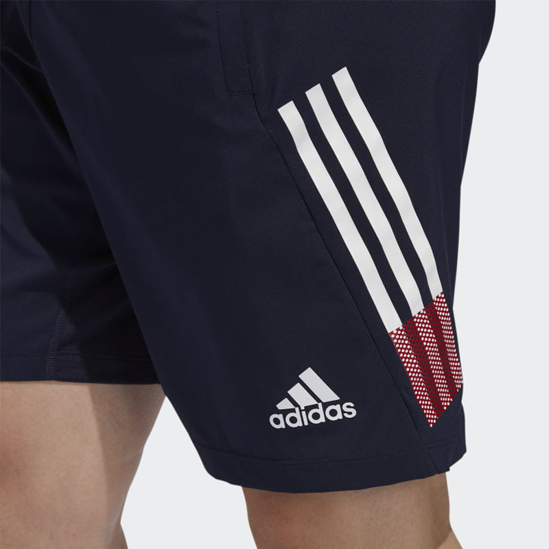 CELANA TRAINING ADIDAS 4krft 3-stripes Woven 9-Inch Short