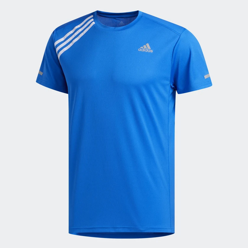 BAJU LARI ADIDAS Run It 3-Stripes Tee