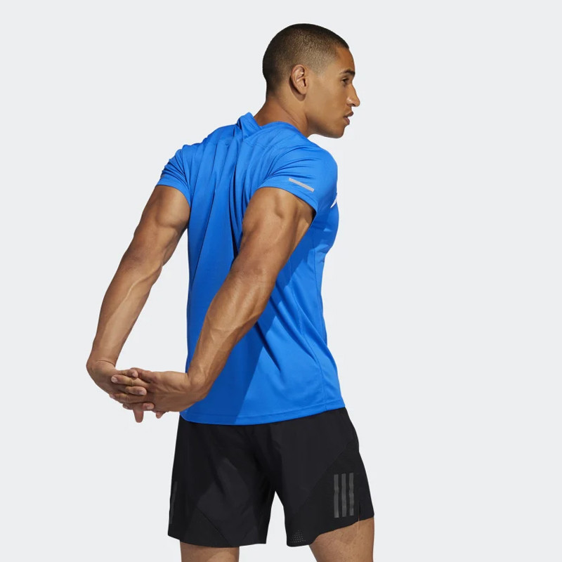BAJU LARI ADIDAS Run It 3-Stripes Tee