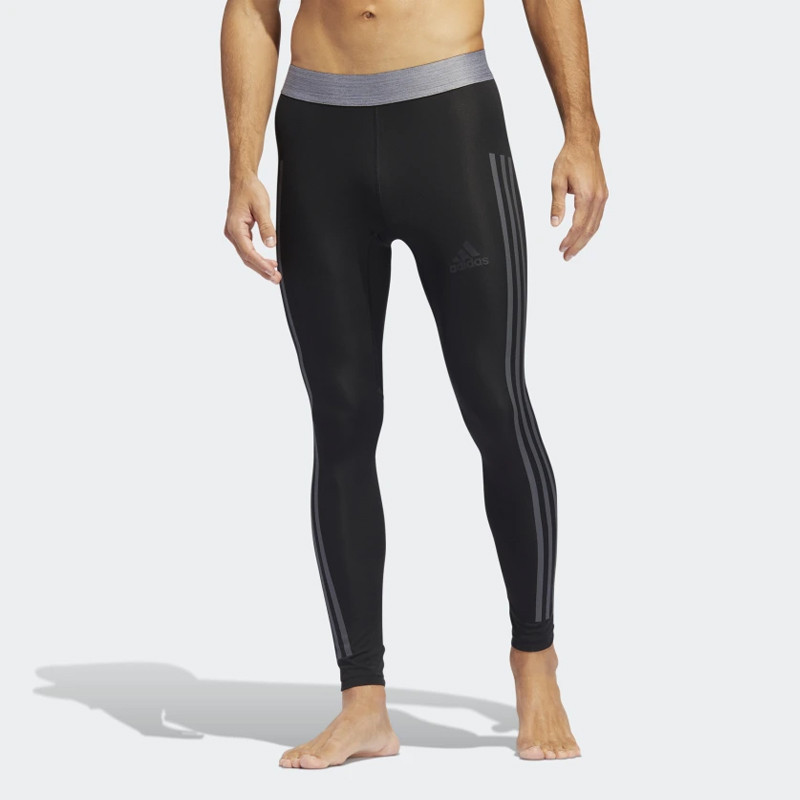 CELANA TRAINING ADIDAS Alphaskin 3-Stripes Long Tights