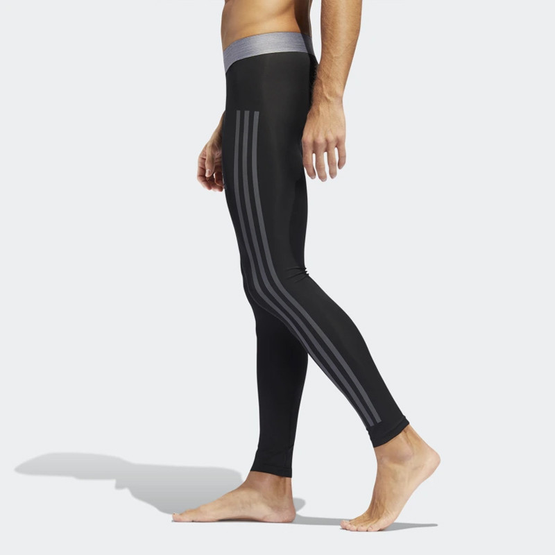 CELANA TRAINING ADIDAS Alphaskin 3-Stripes Long Tights