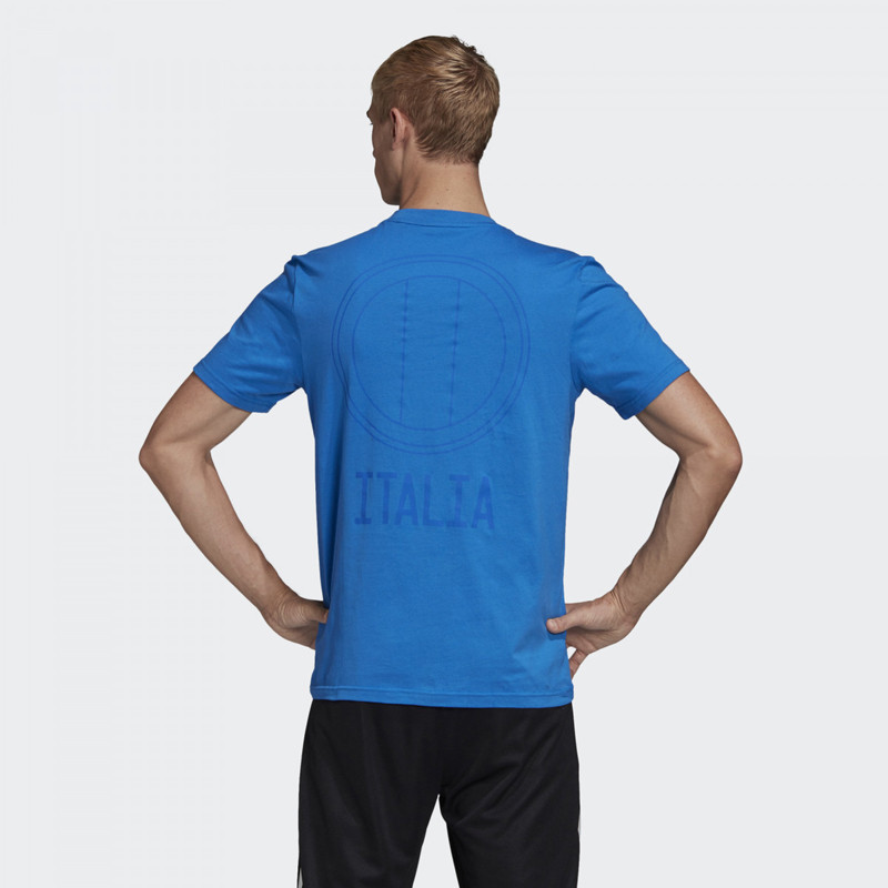 BAJU FOOTBALL ADIDAS Italy Tee