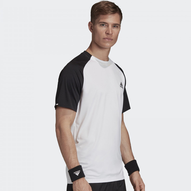 BAJU SNEAKERS ADIDAS Club Color Block Tee