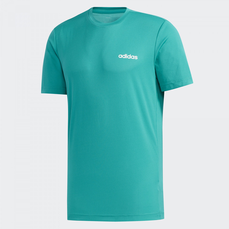 Kaos Adidas Original Adidas Fitness Shirt Logo Adidas Gris Baju