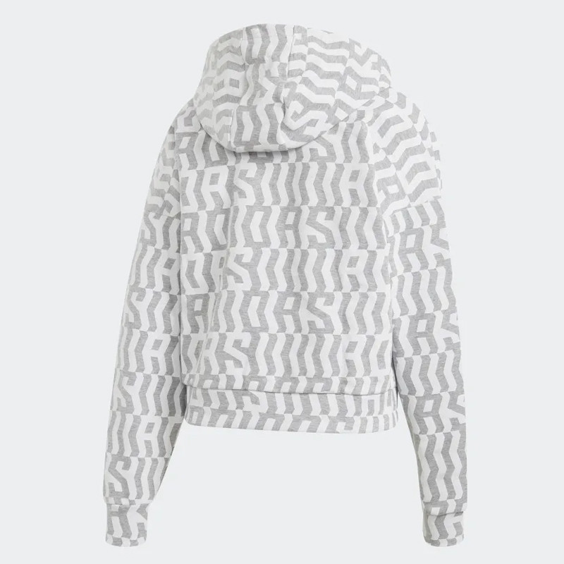 Wmns Allover Printed Full Zip Hoodie foto 2