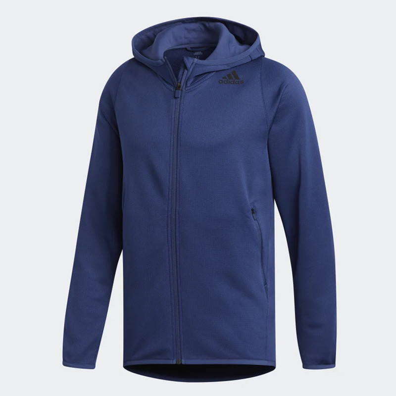 BAJU TRAINING ADIDAS Freelift Daily 3-Stripes Knit Hoodie