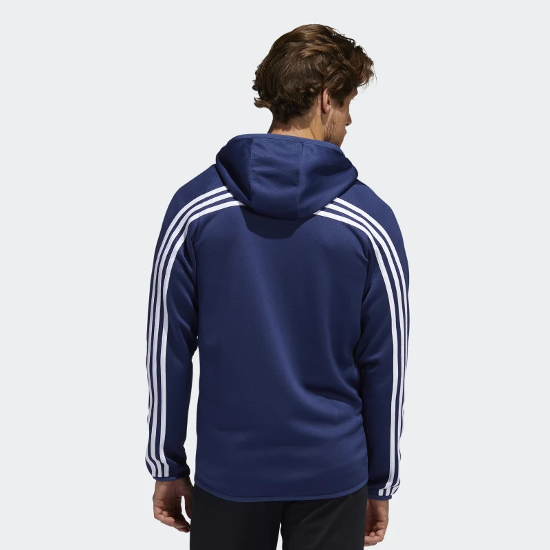 BAJU TRAINING ADIDAS Freelift Daily 3-Stripes Knit Hoodie