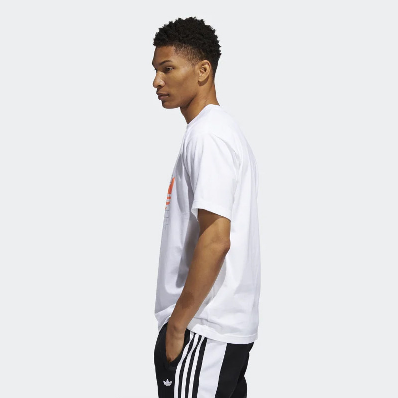 BAJU SNEAKERS ADIDAS Grid Trefoil Tee