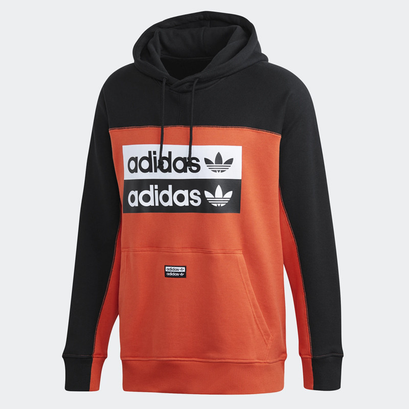 Jual BAJU TRAINING Pria ADIDAS Hoodie Orange Original