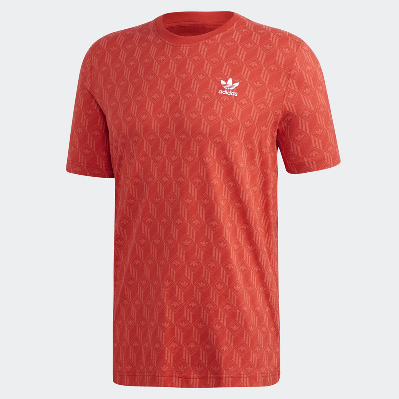 BAJU SNEAKERS ADIDAS Mono Allover Print Tee
