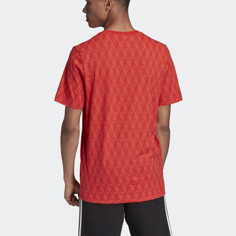 BAJU SNEAKERS ADIDAS Mono Allover Print Tee