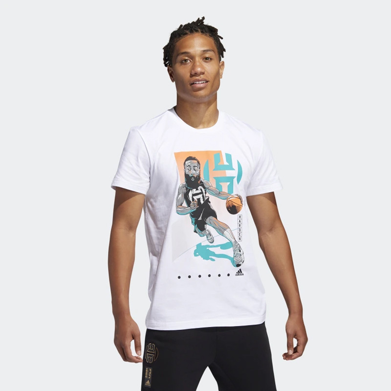 BAJU BASKET ADIDAS Harden Drive Geek Up Tee