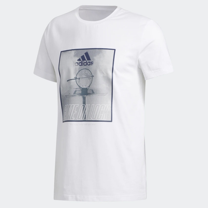BAJU BASKET ADIDAS Game On Lock Tee