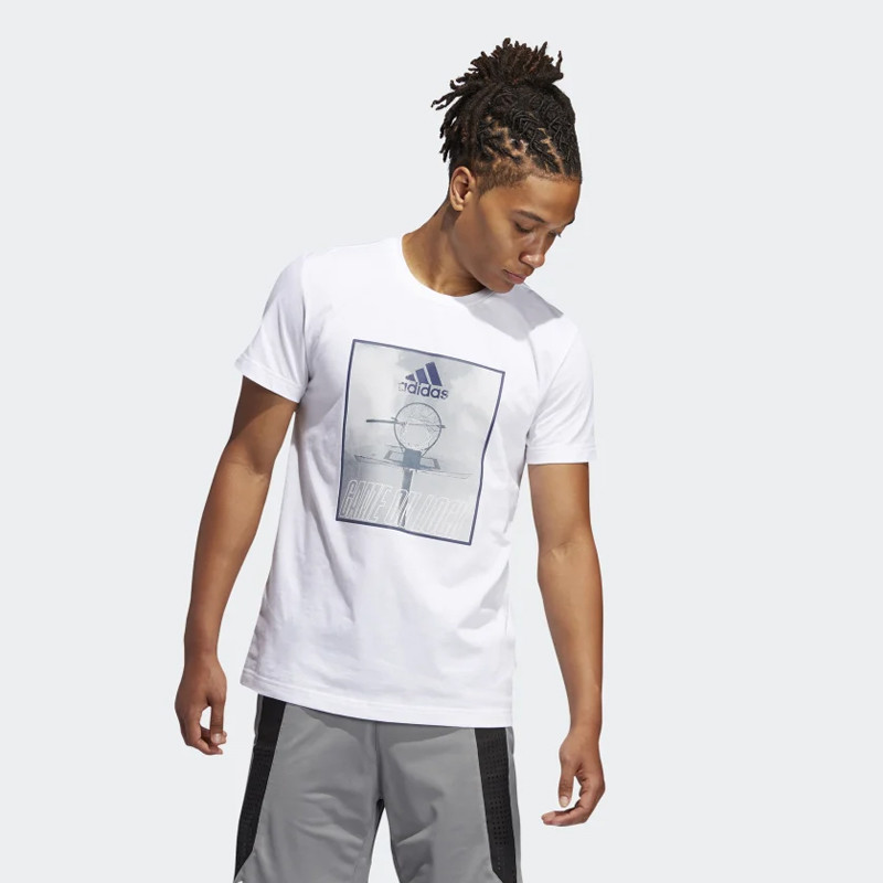 BAJU BASKET ADIDAS Game On Lock Tee
