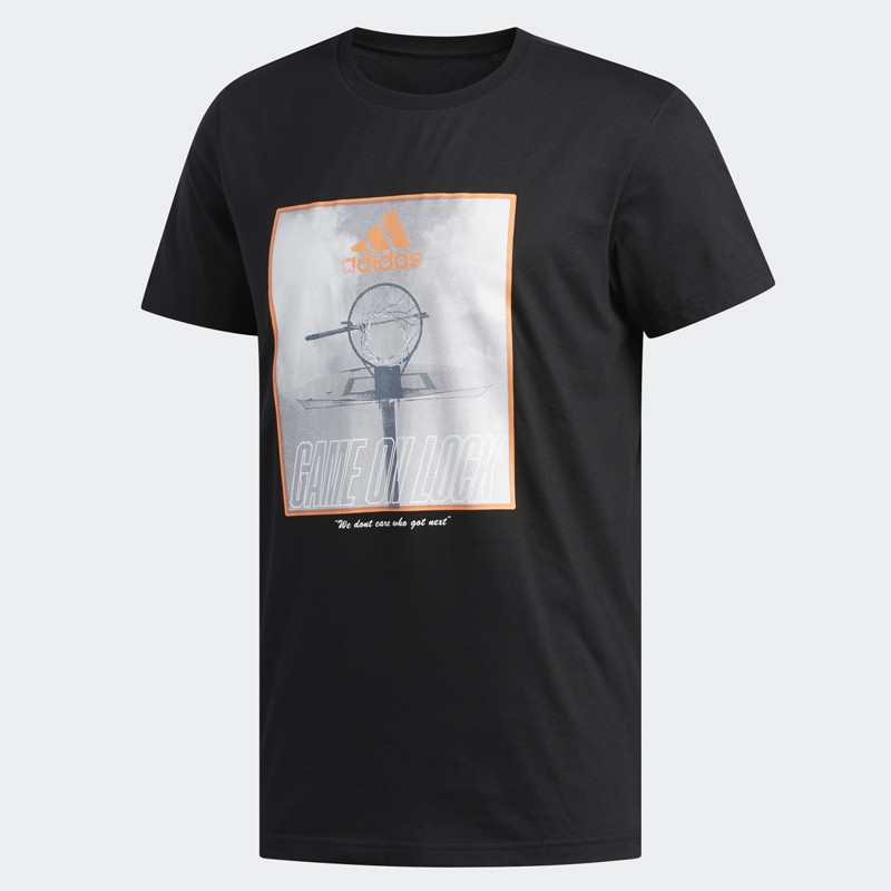 BAJU BASKET ADIDAS Game On Lock Tee