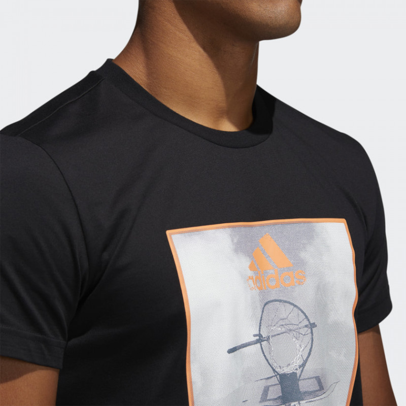 BAJU BASKET ADIDAS Game On Lock Tee