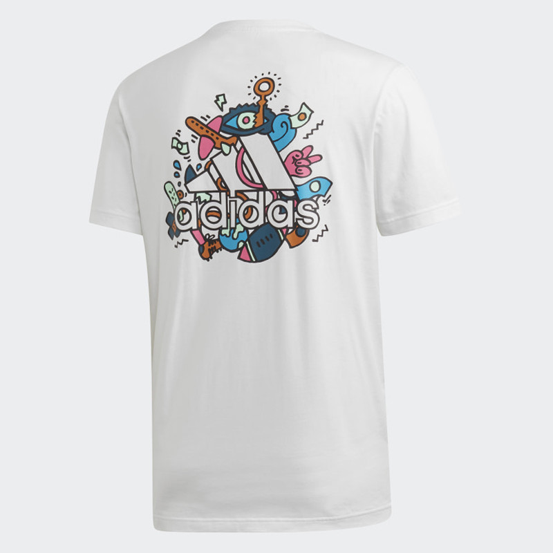 BAJU SNEAKERS ADIDAS Illustrated GFX Tee