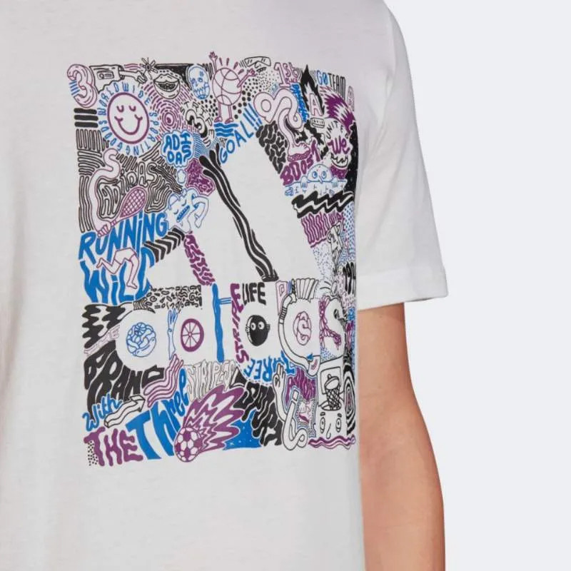 Doodle Badge of Sports Tee foto 4