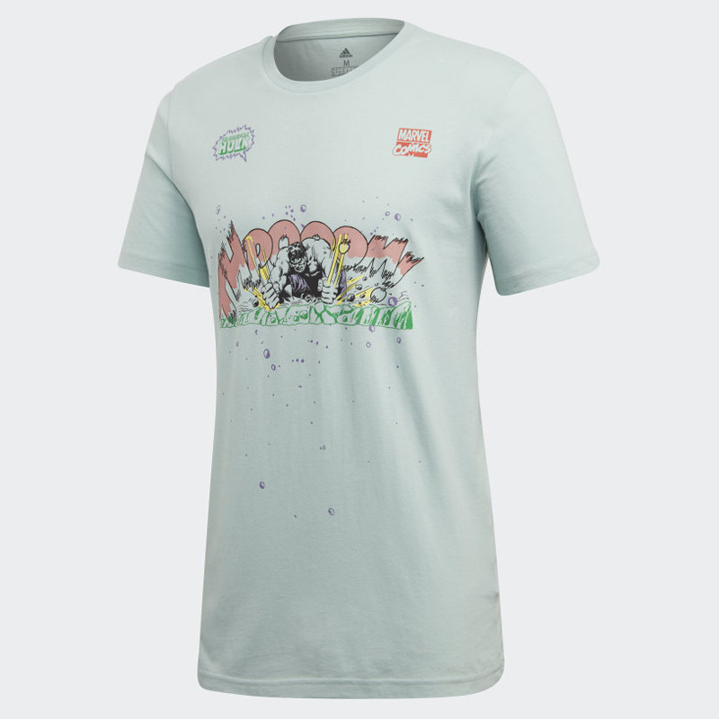 BAJU SNEAKERS ADIDAS Marvel Hulk Tee